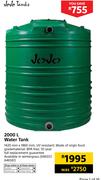 Jojo 2000Ltr Water Tank