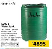 Jojo 5000L Water Tank 1820mm X 2255mm