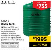 Jojo 2000L Water Tank 1420mm X 1860mm 