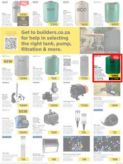 Builders Superstore KZN & EL : The Best Deals On The Widest Range (22 Oct - 17 Nov 2019), page 5