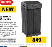 Keter Baltimore Waste Bin
