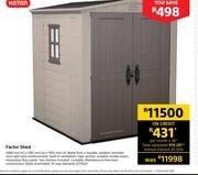 Keter Factor Shed-2080mm(h) x 1780mm(w) x 1955mm(d)