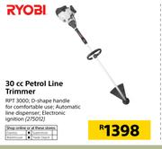Ryobi 30cc Petrol Line Trimmer