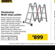 Builders Steadystep Multi Step Ladder