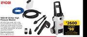 Ryobi 1800W 120 Bar High Pressure Washer