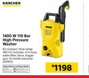 Karcher 1400W 110 Bar High Pressure Washer