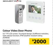 Securitymate Colour Video Door Phone