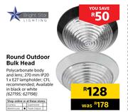 Bright Star Round Outdoor Bulk Head