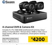 Swann 4 Channel DVR & Camera Kit