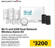 Securitymate WiFi & GSM Dual Network Wireless Alarm Kit