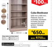 Home & Kitchen Cuba Bookcase-1200mm X 600mm Each