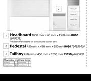 Home & Kitchen Headboard-1800mm X 40mm X 1360mm