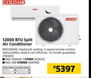 Goldair 12000 BTU Split Air Conditioner RAS120AHE