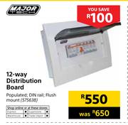 Major Tech 12-Way Distribution Board