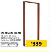 Steel Door Frame 115mm X 813mm X 2032mm