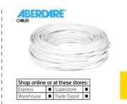 Flat Twin Earth Wire White-1.5mm x 100m Roll
