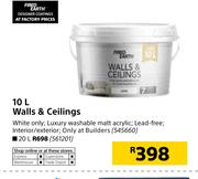 Fired Earth 10Ltr Walls & Ceilings