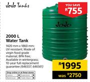 Jojo Tanks 2000Ltr Water Tank