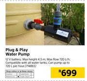 Plug & Play Water Pump