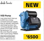 Jojo Tanks VSD Pump