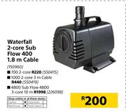Waterfall 2 Core Sub Flow 1000 3m Cable