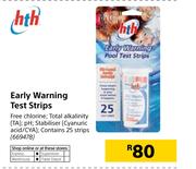 HTH Early Warning Test Strips