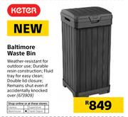 Keter Baltimore Waste Bin