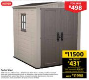 Keter Factor Shed-2080mm(h) x 1780mm(w) x 1955mm(d)