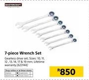 Mastercraft 7 Piece Wrench Set