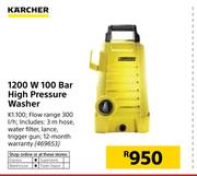 Karcher 1200W 100 Bar High Pressure Washer