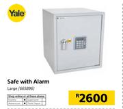 Yale Safe With Alarm Large