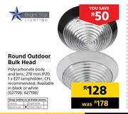Bright Star Round Outdoor Bulk Head