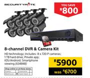Securitymate 8 Channel DVR & Camera Kit
