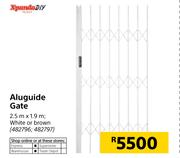 Xpanda Diy Aluguide Gate-2.5m x 1.9m