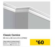 Classic Cornice 2.0m-80mm x 80mm