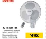 Goldair 40cm Wall Fan