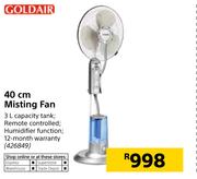 Goldair 40 cm Misting Fan