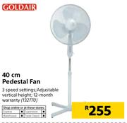 Goldair 40 cm Pedestal Fan