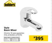 Builders Style Basin Mixer
