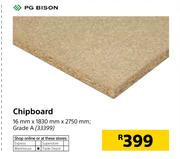 PG Bision Chipboard-16mm X 1830mm X 2750mm