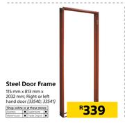 Steel Door Frame 115mm X 813mm X 2032mm