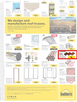 Builders Inland : The Best Deals On The Widest Range (22 Oct - 17 Nov 2019), page 16