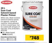 Plascon 20L Sure Coat Solvent Based Plaster Primer