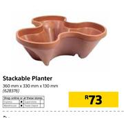 Stackable Planter 360mm x 330mm x 130mm