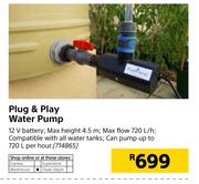 Plug & Play Water Pump