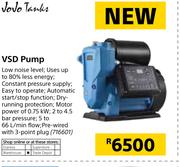 Jojo Tanks VSD Pump