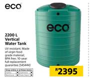 Eco 2200Ltr Vertical Water Tank