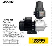 Gransa Pump Jet Booster