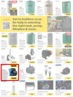 Builders KZN & EL : The Best Deals On The Widest Range (22 Oct - 17 Nov 2019), page 5