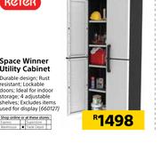 Keter Space Winner Utility Cabinet